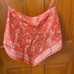 Japna Bandana Paisley Tie Back Top Adjustable Country Summer Scarf Women medium